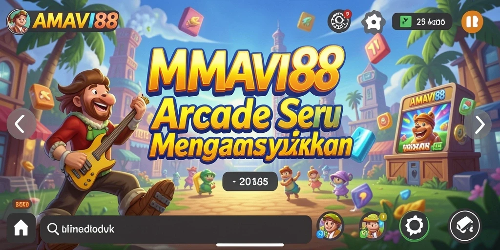 Tampilan gameplay menarik AMAVI88 dengan pengalaman Arcade yang mendebarkan.