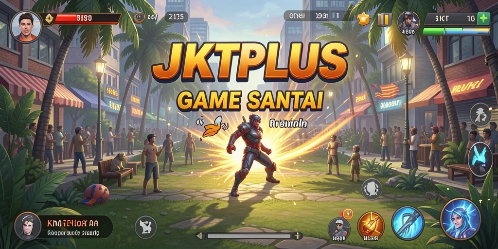 Tampilan gameplay JKTPLUS yang menarik dan menyenangkan.