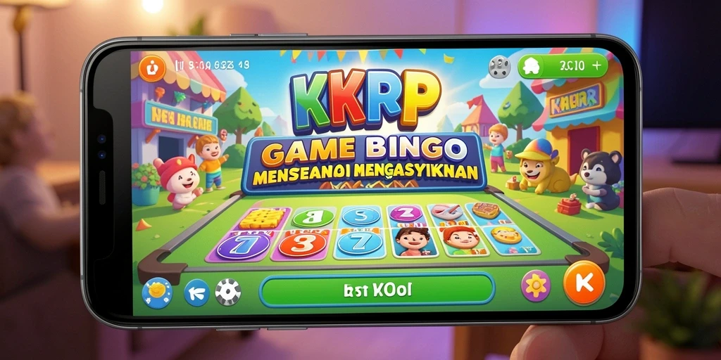Tampilan gameplay menarik dari permainan Bingo KKRP yang menyenangkan.