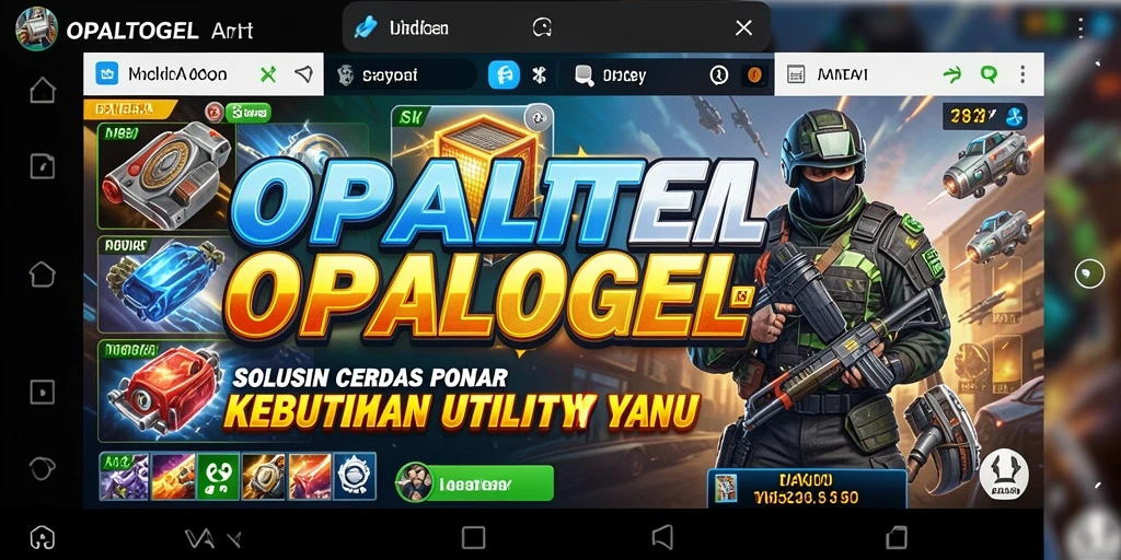 Tampilan antarmuka aplikasi OPALTOGEL yang sederhana dan intuitif.