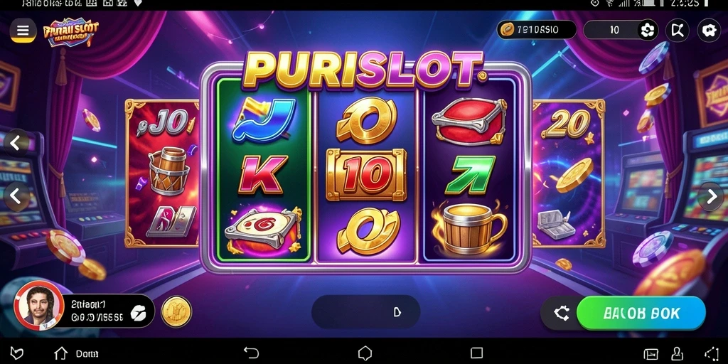 Tampilan menarik dari gameplay PURISLOT yang mengasyikkan.