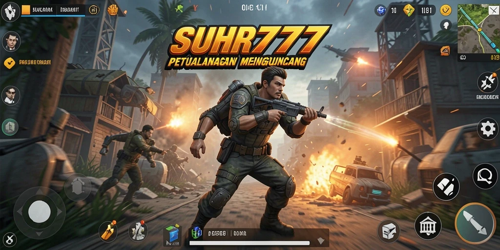 Tampilan seru gameplay SUHU777 saat beraksi di medan laga.