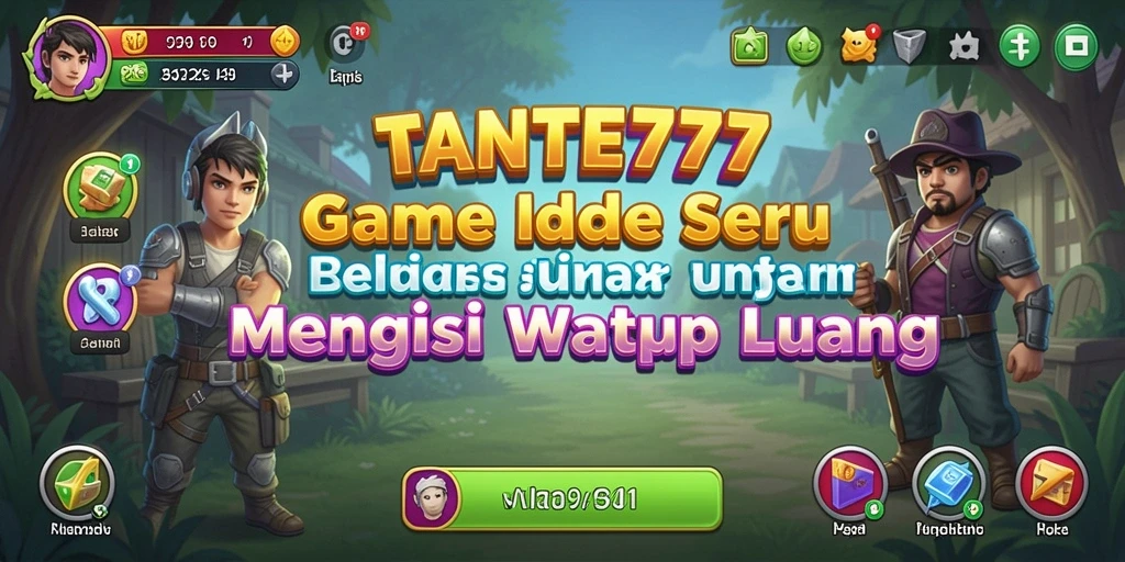 Screenshot TANTE777 menampilkan gameplay menarik dan karakter yang berkembang.